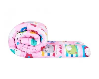 Pilota din bumbac Somnart cu imprimeu pisicute 200 x 220 cm, 300 gsm