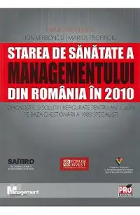 Starea de sanatate a managementului din Romania in 2010