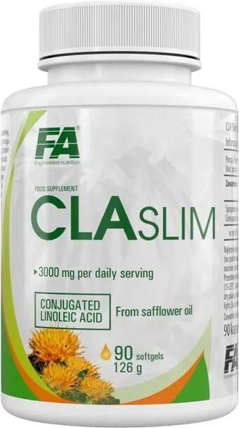 CLA Slim 3000, 90 capsule gel, FA Nutrition
