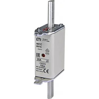 Nh Nh1c Gg 25a/500v