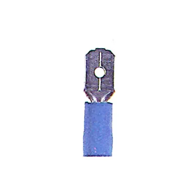 Papuc auto izolat tata 6,3 albastru, 1,5-2,5mm²