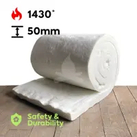 Patura Fibra Ceramica 50mm FlamaFiber
