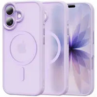 Husa MagSafe pentru Apple iPhone 17, Tech-Protect, Magmat, Mov Mata
