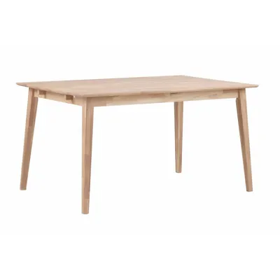 Masă de dining din stejar lăcuit Rowico Filippa, 140 x 90 cm, mat
