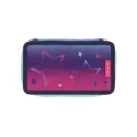 Penar echipat 2 fermoare, 23 piese, Herlitz Pink Stars