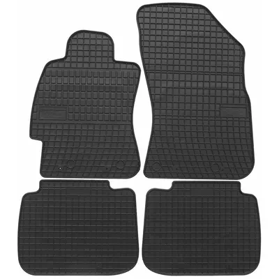 Set covorase auto din cauciuc Subaru Outback V din 2014-2019, presuri FROGUM, negre, 4 buc.
