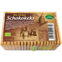 Biscuiti din Grau Spelta cu Ciocolata Ecologici/Bio 200g