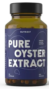 Pure Oyster Extract, 120 capsule, Nutriest