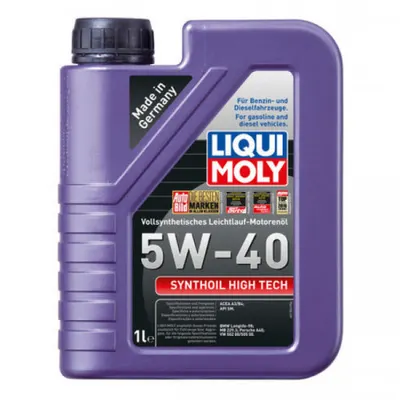 Ulei motor Liqui Moly Synthoil HIGH TECH 5W-40 (1306) (2622) (1855) 1L 1L