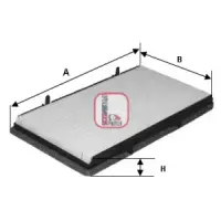 Filtru, aer habitaclu SOFIMA S 3131 C