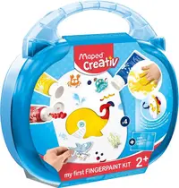 Set de pictura cu degetele Maped Creativ Early Age - 10 piese