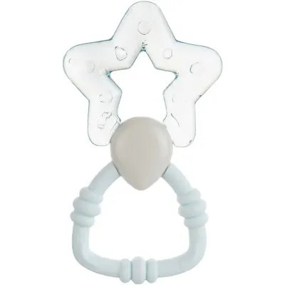 Canpol babies Teethers Water jucărie pentru dentiție cu zornăitoare 3m+ Blue 1 buc