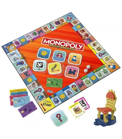 Joc de societate - Monopoly - Aplicatia Bancara(Romana)