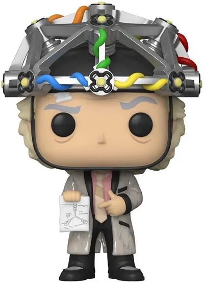 Figurină Funko POP! Movies: Back to the Future - Doc with Helmet #959