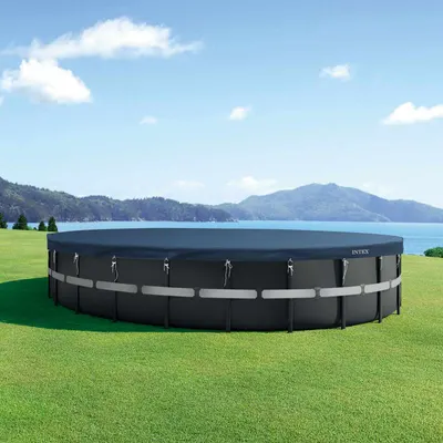 INTEX Husă pentru piscină INTEX Ø730 x 20 cm Rotund PVC și PET
