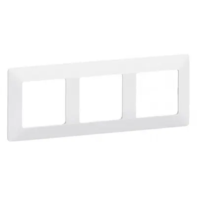 Placa ornamen 3 M alb Legrand Valena