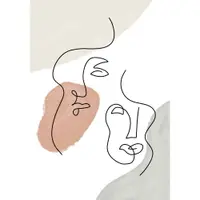 Poster 29x41 cm Two Faces – Veronika Boulová