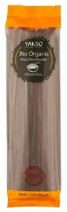Tăiței de orez negru organici, 220 g, Yakso