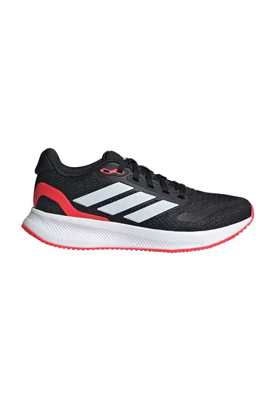 Pantofi sport Run Falcon 5 low-cut din plasa - Negru/Coral/Alb optic