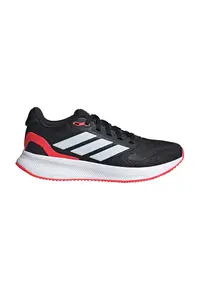 Pantofi sport Run Falcon 5 low-cut din plasa - Negru/Coral/Alb optic