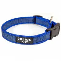 Zgarda Julius-K9 IDC Color & Gray - 39-65cm Albastru
