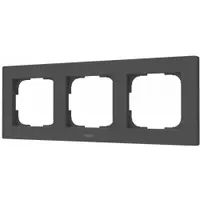 Rama tripla Aqara pentru intrerupatoare H2 (pentru comutator de perete) Gri 6975833357673