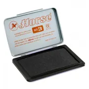 Tusiera Horse nr. 3 140-1025, tusata, plastic, negru, 58x90 mm