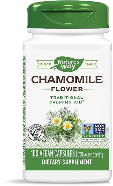 Chamomile, 100 capsule, Nature's Way