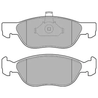 Set placute frana, frana disc DELPHI LP1734