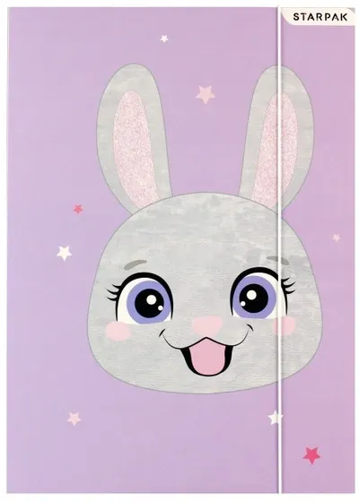 Dosar cu bandă elastică Starpak Rabbit - A4