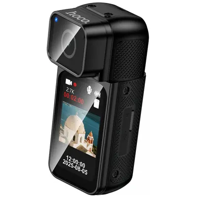 Camera Sport HOCO DV105, 2.7K, Afisaj 1.47inch, Neagra