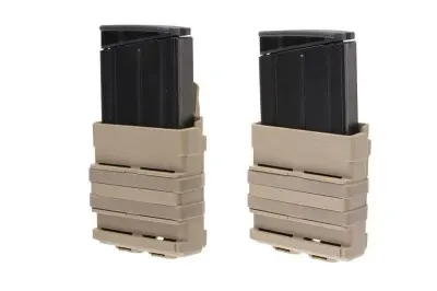 Pouch dublu open top 7.62 AK PRIMAL GEAR - TAN