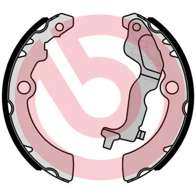 Set saboti frana BREMBO S 79 528