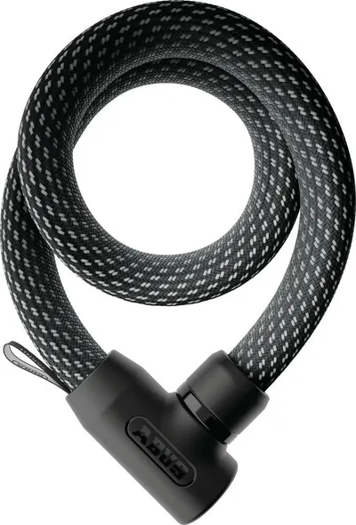 Lanț antifurt pentru bicicletă ABUS Yarnit 4004K, 85 cm, negru