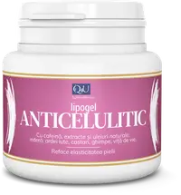 Lipogel anticelulitic Q4U, 500ml, Tis Farmaceutic