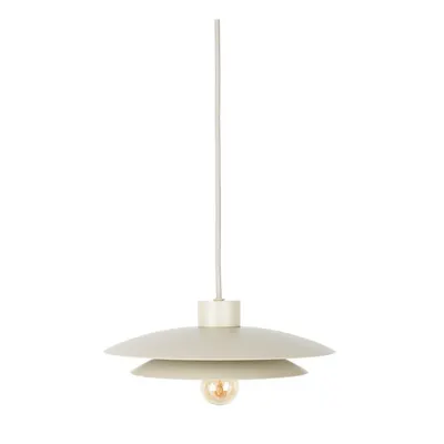 Lustră bej din metal ø 26,5 cm Wubbo – White Label