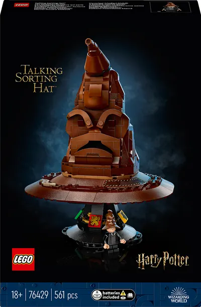 Constructor LEGO Harry Potter - Palarie de distribuție vorbitoare (76429)