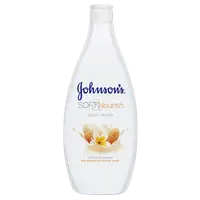 Gel de dus cu ulei de migdale si aroma de iasomie Soft & Nourish, 750ml, Johnson&Johson