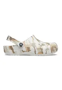 Saboti Classic Printed Camo Clog - Alb