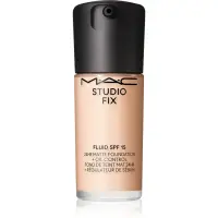MAC Cosmetics Studio Fix Fluid SPF 15 24HR Matte Foundation + Oil Control machiaj cu efect matifiant SPF 15 culoare NW10 30 ml