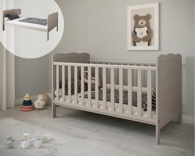Patut evolutiv Isabel Casmir 3 in 1, pat bebe, junior, pat precolar cu somiera reglabila i trepte detasabile 140 x 70 cm