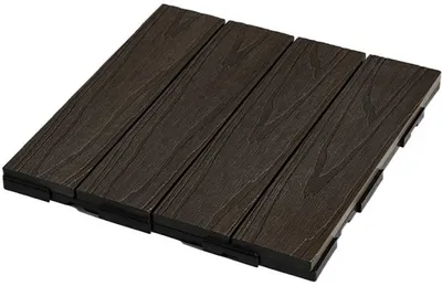 Placă decking Inter Ceramic - SS05IPE, 30 x 30 cm, culoare IPE