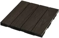Placă decking Inter Ceramic - SS05IPE, 30 x 30 cm, culoare IPE
