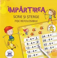 Grafisme și cifre. Scrie și sterge - fișe refolosibile​ - Paperback brosat - ***