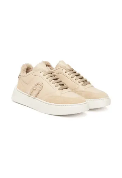 Tenisi dama 305616555 - Piele naturala - Bej