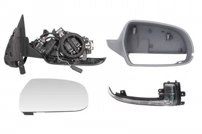 Oglinda dreapta electrica incalzita, grunduita AUDI A3 intre 2003-2012