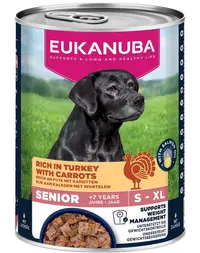 EUKANUBA Life Care Senior Rich in Turkey 400 g pate seniori bogat în curcan și morcov