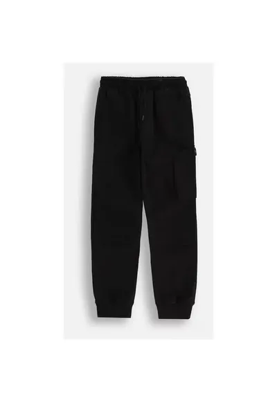 Pantaloni copii - WC5119102CBJ-021 - jogger - bumbac - negru
