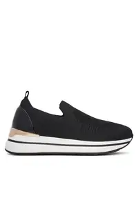 Pantofi sport dama textil - negru