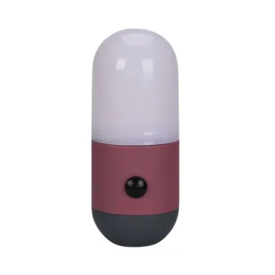 Lampă camping cu 3 intensităti de lumină, 8 x LED, Redcliffs, culoare grena